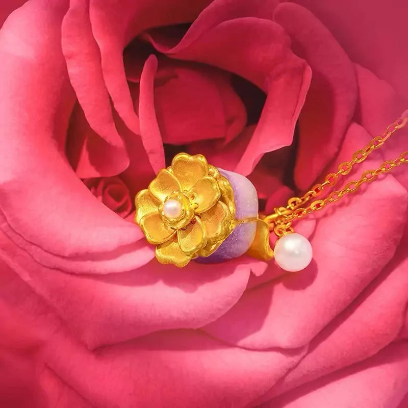 Blooming Rose Necklace - Carry Magic Wherever You Go!